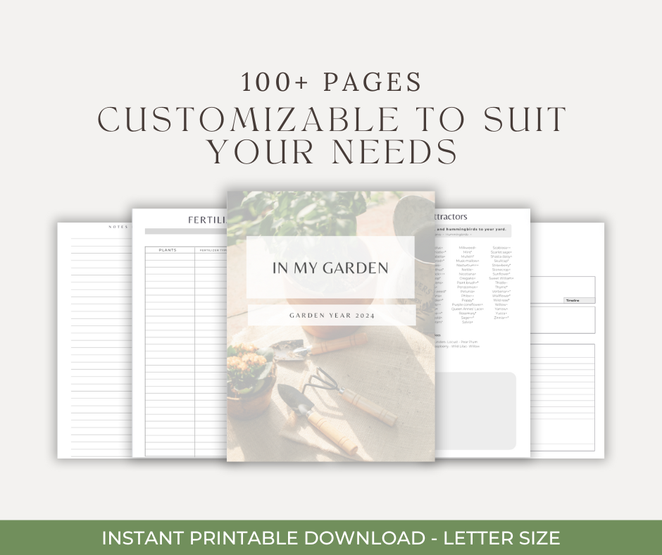 2024 Printable Garden Planner